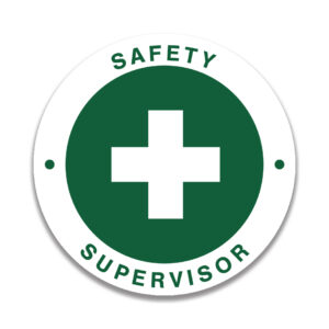 SAFETY SUPERVISOR Sticker