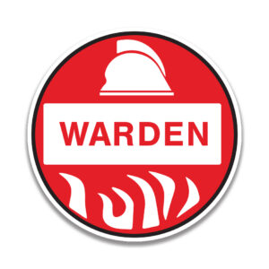 WARDEN Sticker