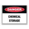 CHEMICAL STORAGE SIGN
