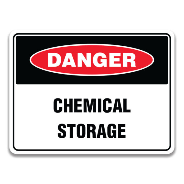 CHEMICAL STORAGE SIGN