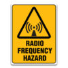 RADIO FREQUENCY HAZARD SIGN