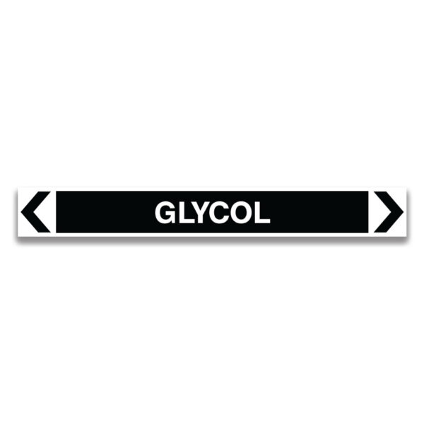 GLYCOL Pipe Marker