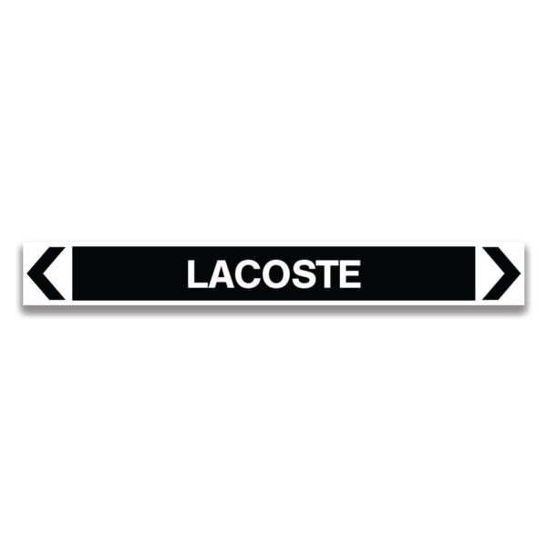 lacoste pipe marker