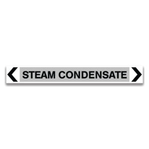 steam condensate pipe marker